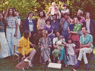 Paddy's and Steve's Families 1975