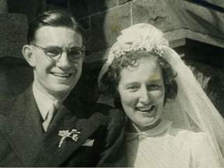 Paddy and Graham's Wedding 1943